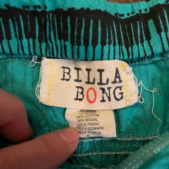 Billabong romper dress black and teal size medium - Picture 9 of 10